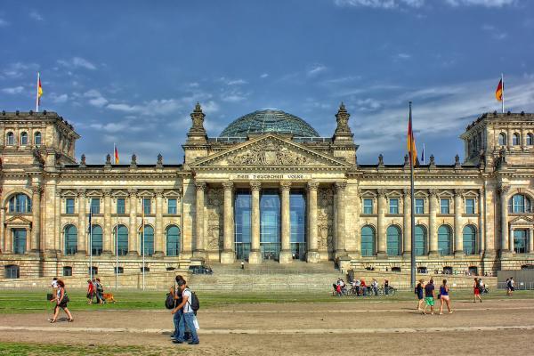 Reichstagsgebäude in Berlin